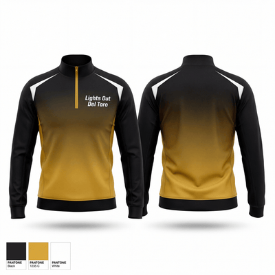 Lights Out Del Toro 79924048 Quarter Zip Jacket - 1
