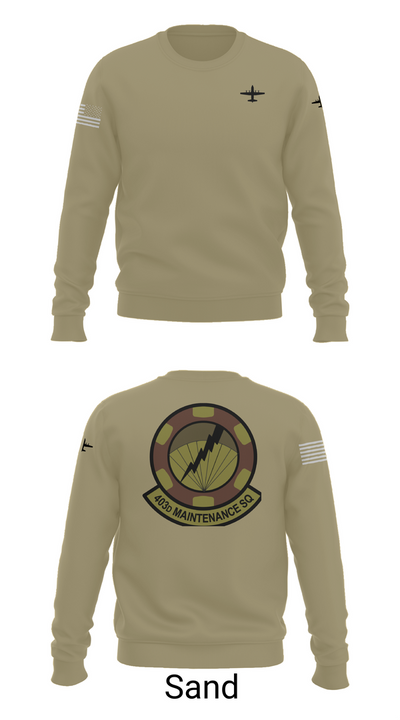 403 Maintenance Sqd 80013271 Crew Neck Sweatshirt - 85