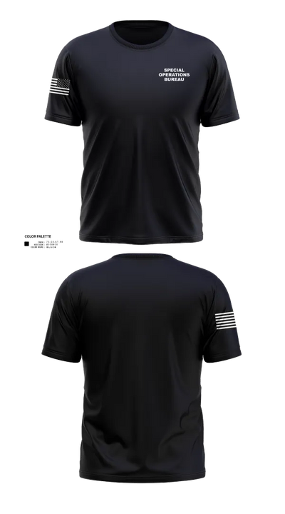 Special Operations Bureau 80972475 Old School Cotton Feel Shirt - 20