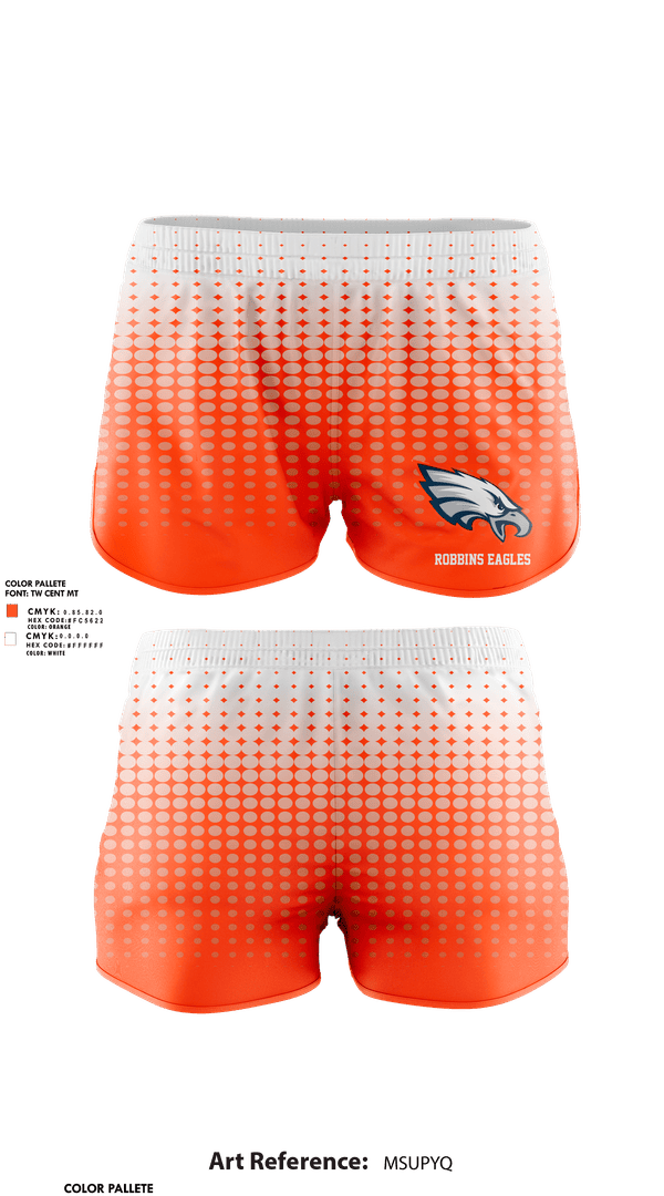 Track Shorts, Robbins Eagles, , Teamtime, Team time, sublimation, custom sports apparel, team uniforms, spirit wear, spiritwear, sports uniforms, custom shirts, team store, custom team store, fundraiser sports, apparel fundraiser