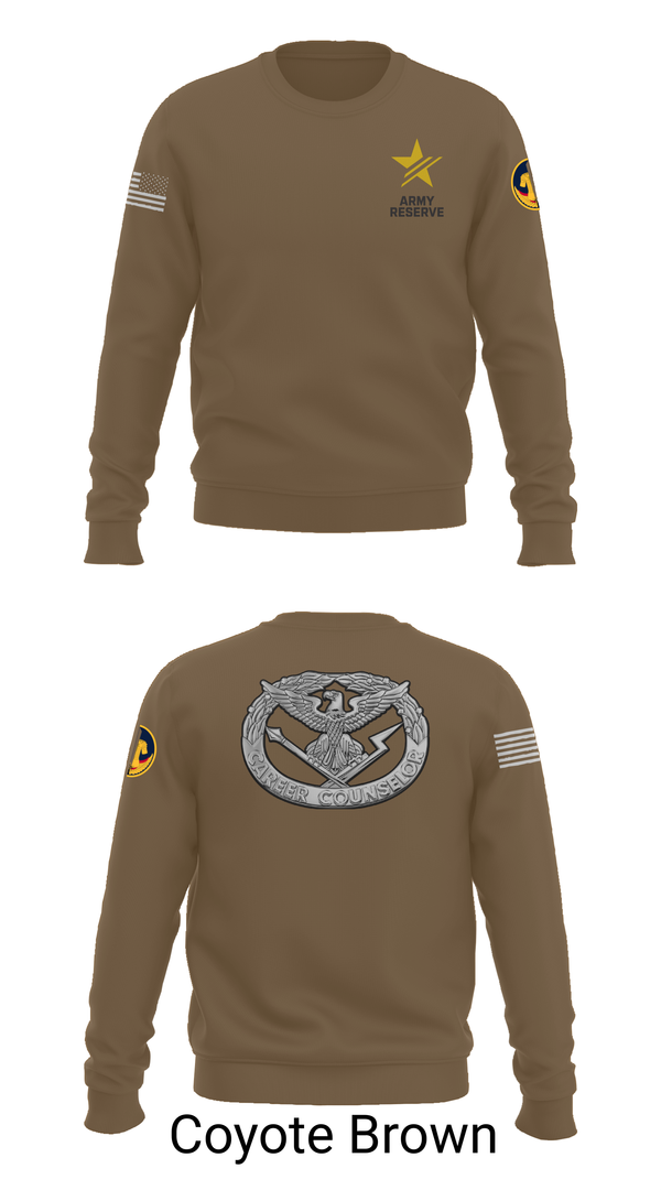 Crew Neck Sweatshirt, ARCC, Army, Teamtime, Team time, sublimation, custom sports apparel, team uniforms, spirit wear, spiritwear, sports uniforms, custom shirts, team store, custom team store, fundraiser sports, apparel fundraiser