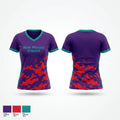 New Mexico Impact Women's Short Sleeve V-neck Shirt - 1