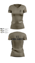 NPS Ranger 54579157 Women's Short Sleeve V-neck Shirt - 102
