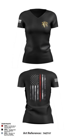 Womens Short Sleeve Vneck Shirt, Venice Fire, Fire Department, Teamtime, Team time, sublimation, custom sports apparel, team uniforms, spirit wear, spiritwear, sports uniforms, custom shirts, team store, custom team store, fundraiser sports, apparel fundraiser