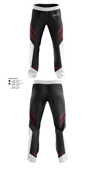 Sweatpants, Lowell Red Devils, , Teamtime, Team time, sublimation, custom sports apparel, team uniforms, spirit wear, spiritwear, sports uniforms, custom shirts, team store, custom team store, fundraiser sports, apparel fundraiser