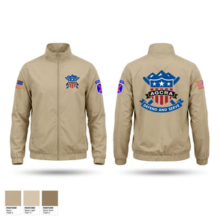 Windbreaker, Mountaineer Chapter Adjutant General Regimental Association, Army, Teamtime, Team time, sublimation, custom sports apparel, team uniforms, spirit wear, spiritwear, sports uniforms, custom shirts, team store, custom team store, fundraiser sports, apparel fundraiser