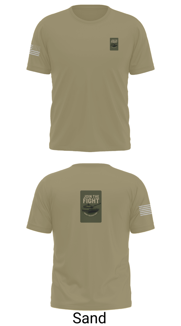 Old School Cotton Feel Shirt, Army Recruiting, Army, Teamtime, Team time, sublimation, custom sports apparel, team uniforms, spirit wear, spiritwear, sports uniforms, custom shirts, team store, custom team store, fundraiser sports, apparel fundraiser