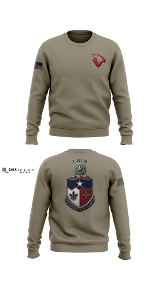 Crew Neck Sweatshirt, G Co. 536th BSB, E-Sports, Teamtime, Team time, sublimation, custom sports apparel, team uniforms, spirit wear, spiritwear, sports uniforms, custom shirts, team store, custom team store, fundraiser sports, apparel fundraiser