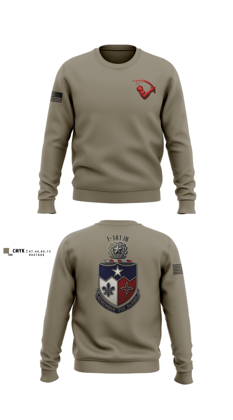 Crew Neck Sweatshirt, G Co. 536th BSB, E-Sports, Teamtime, Team time, sublimation, custom sports apparel, team uniforms, spirit wear, spiritwear, sports uniforms, custom shirts, team store, custom team store, fundraiser sports, apparel fundraiser