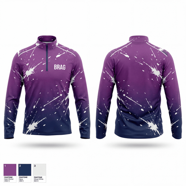 Quarter Zip Jacket, BRAG, Cheer, Teamtime, Team time, sublimation, custom sports apparel, team uniforms, spirit wear, spiritwear, sports uniforms, custom shirts, team store, custom team store, fundraiser sports, apparel fundraiser