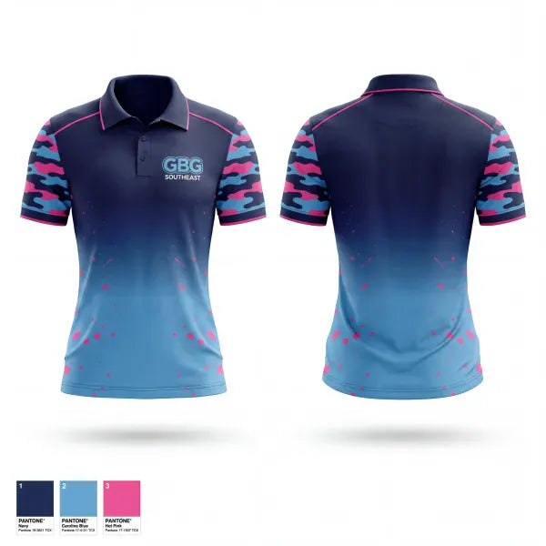 Short Sleeve Performance Polo, GBG, Baseball, Teamtime, Team time, sublimation, custom sports apparel, team uniforms, spirit wear, spiritwear, sports uniforms, custom shirts, team store, custom team store, fundraiser sports, apparel fundraiser