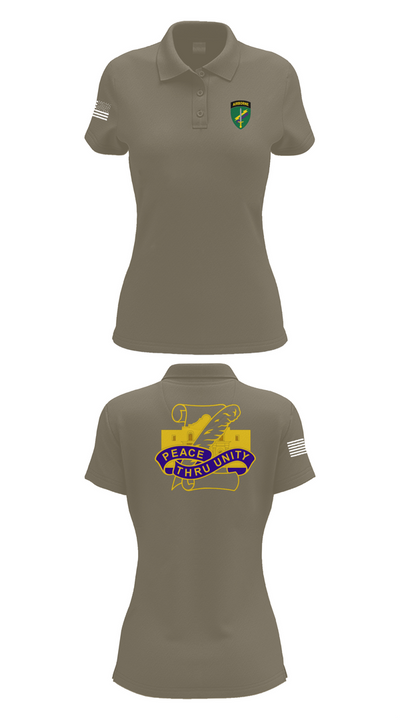321st CA 45923194 Women's Short Sleeve Performance Polo  - 75