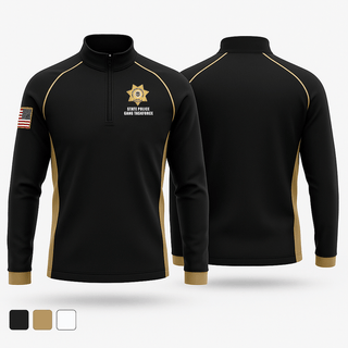 Quarter Zip Jacket, State Police Gang Taskforce, Police, Teamtime, Team time, sublimation, custom sports apparel, team uniforms, spirit wear, spiritwear, sports uniforms, custom shirts, team store, custom team store, fundraiser sports, apparel fundraiser