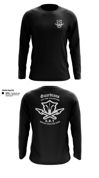 Long Sleeve Performance Shirt, Special reaction team, Air Force, Teamtime, Team time, sublimation, custom sports apparel, team uniforms, spirit wear, spiritwear, sports uniforms, custom shirts, team store, custom team store, fundraiser sports, apparel fundraiser