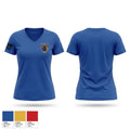 Spottsville Community Fire Department Women's Short Sleeve V-neck Shirt - 1