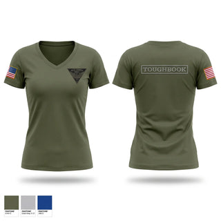 Womens Short Sleeve Vneck Shirt, Gila County Regional SWAT, Police, Teamtime, Team time, sublimation, custom sports apparel, team uniforms, spirit wear, spiritwear, sports uniforms, custom shirts, team store, custom team store, fundraiser sports, apparel fundraiser