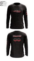 Northeastern Assassins Long Sleeve Performance Shirt 3