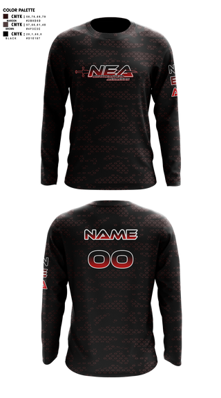 Long Sleeve Performance Shirt, Northeastern Assassins, E-Sports, Teamtime, Team time, sublimation, custom sports apparel, team uniforms, spirit wear, spiritwear, sports uniforms, custom shirts, team store, custom team store, fundraiser sports, apparel fundraiser