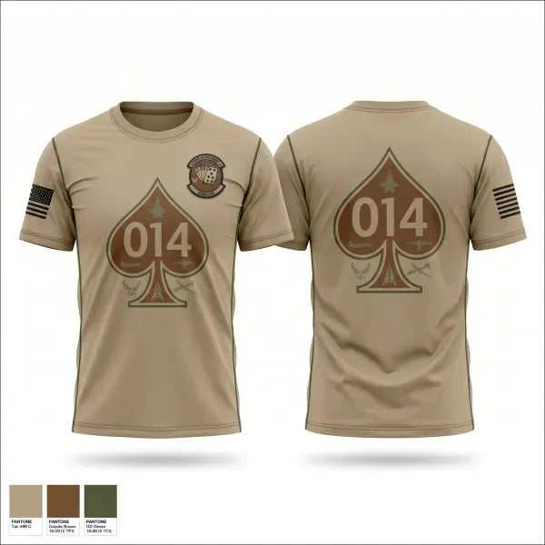Old School Cotton Feel Shirt, AFROTC Detachment 014 Gamblers, Air Force, Teamtime, Team time, sublimation, custom sports apparel, team uniforms, spirit wear, spiritwear, sports uniforms, custom shirts, team store, custom team store, fundraiser sports, apparel fundraiser