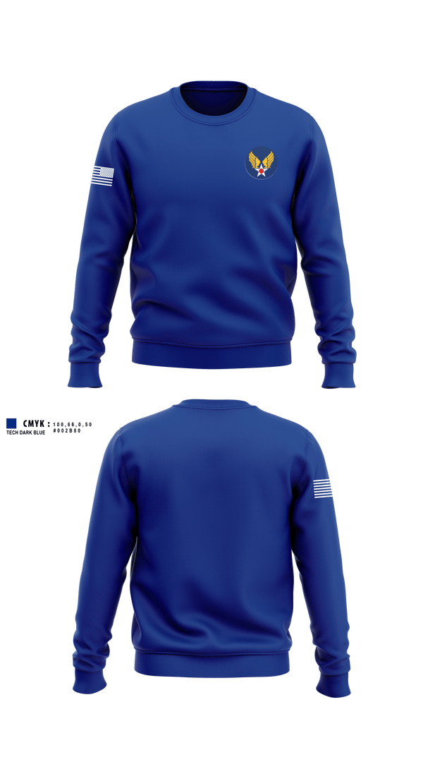 Crew Neck Sweatshirt, GA-956, Air Force, Teamtime, Team time, sublimation, custom sports apparel, team uniforms, spirit wear, spiritwear, sports uniforms, custom shirts, team store, custom team store, fundraiser sports, apparel fundraiser