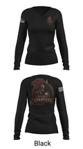 BOLC 9408592 Women's Long Sleeve V-neck Shirt - 23