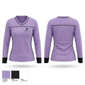 Legacy Dance Collective 60967603 Women's Long Sleeve V-neck Shirt - 1