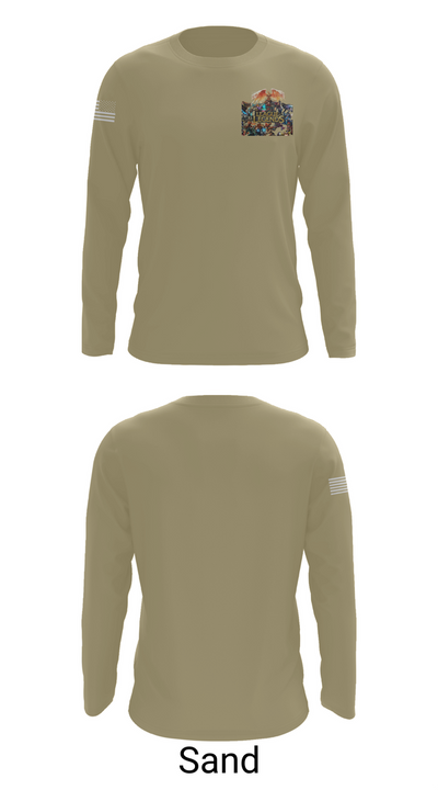 USA Dwight d eisenhower 96831830 Long Sleeve Performance Shirt 82
