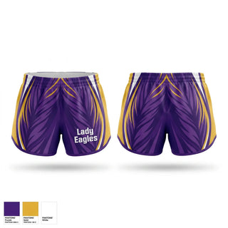 Womens Shorts, Lady Eagles, Women's Volleyball, Teamtime, Team time, sublimation, custom sports apparel, team uniforms, spirit wear, spiritwear, sports uniforms, custom shirts, team store, custom team store, fundraiser sports, apparel fundraiser
