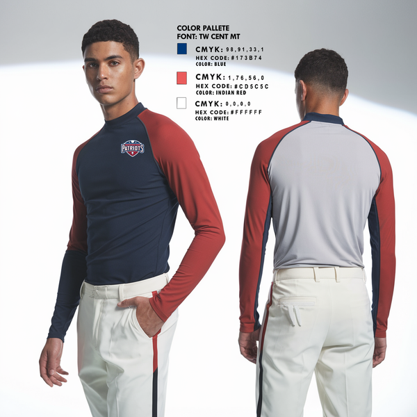 Long Sleeve Performance Shirt, BP Patriots Golf, Golf, Teamtime, Team time, sublimation, custom sports apparel, team uniforms, spirit wear, spiritwear, sports uniforms, custom shirts, team store, custom team store, fundraiser sports, apparel fundraiser