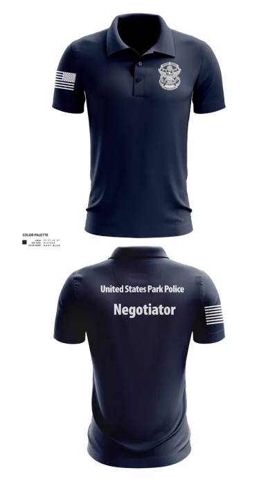 Crisis Negotiations Team 48529497 Short Sleeve Performance Polo - 121