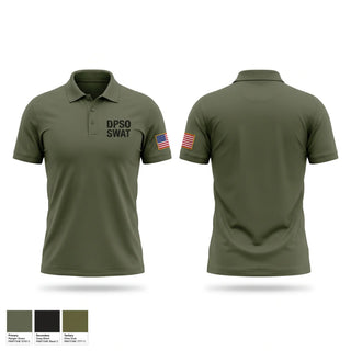 Short Sleeve Performance Polo, DPSO SWAT, Police, Teamtime, Team time, sublimation, custom sports apparel, team uniforms, spirit wear, spiritwear, sports uniforms, custom shirts, team store, custom team store, fundraiser sports, apparel fundraiser
