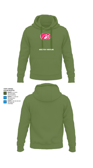Hoodie, Mesa View Wrestling, Wrestling, Teamtime, Team time, sublimation, custom sports apparel, team uniforms, spirit wear, spiritwear, sports uniforms, custom shirts, team store, custom team store, fundraiser sports, apparel fundraiser