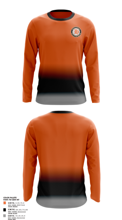 Holyoke Papermen 97207994 Long Sleeve Performance Shirt 2