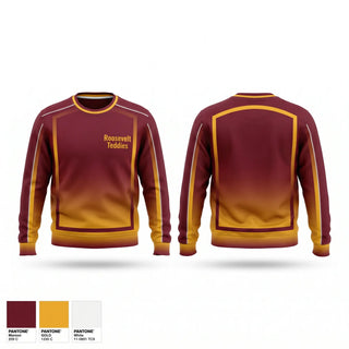 Crew Neck Sweatshirt, Roosevelt Teddies, Women's Basketball, Teamtime, Team time, sublimation, custom sports apparel, team uniforms, spirit wear, spiritwear, sports uniforms, custom shirts, team store, custom team store, fundraiser sports, apparel fundraiser