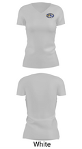Tranquillity High School Basketball 39651110 Women's Short Sleeve V-neck Shirt - 19