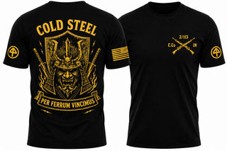 C. Co 2/113th INF Short Sleeve Performance Shirt - 3