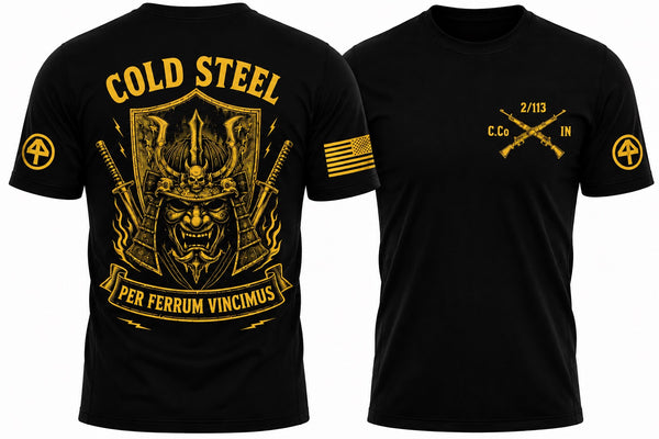 C. Co 2/113th INF Short Sleeve Performance Shirt - 3
