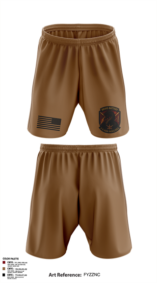 Athletic Shorts With Pockets, Bravo 3-6 ADA, Army, Teamtime, Team time, sublimation, custom sports apparel, team uniforms, spirit wear, spiritwear, sports uniforms, custom shirts, team store, custom team store, fundraiser sports, apparel fundraiser