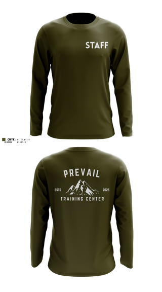 Long Sleeve Performance Shirt, Prevail Training Center LLC, , Teamtime, Team time, sublimation, custom sports apparel, team uniforms, spirit wear, spiritwear, sports uniforms, custom shirts, team store, custom team store, fundraiser sports, apparel fundraiser
