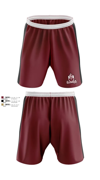 Athletic Shorts With Pockets, Whittier Crimson Knights, , Teamtime, Team time, sublimation, custom sports apparel, team uniforms, spirit wear, spiritwear, sports uniforms, custom shirts, team store, custom team store, fundraiser sports, apparel fundraiser