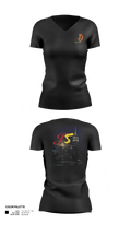 Jonny Five Film 55513459 Women's Short Sleeve V-neck Shirt - 50