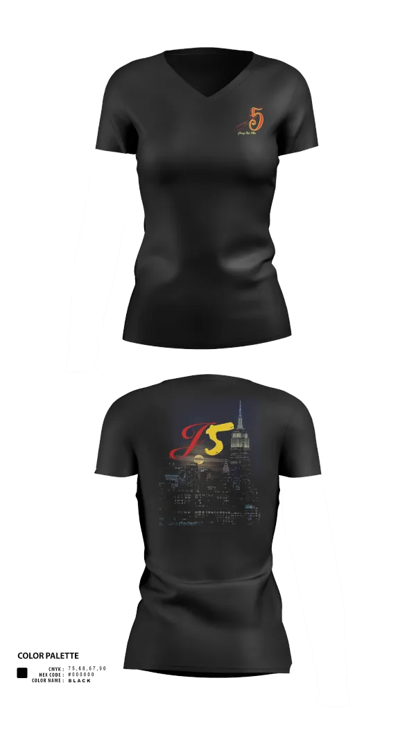 Womens Short Sleeve Vneck Shirt, Jonny Five Film, , Teamtime, Team time, sublimation, custom sports apparel, team uniforms, spirit wear, spiritwear, sports uniforms, custom shirts, team store, custom team store, fundraiser sports, apparel fundraiser