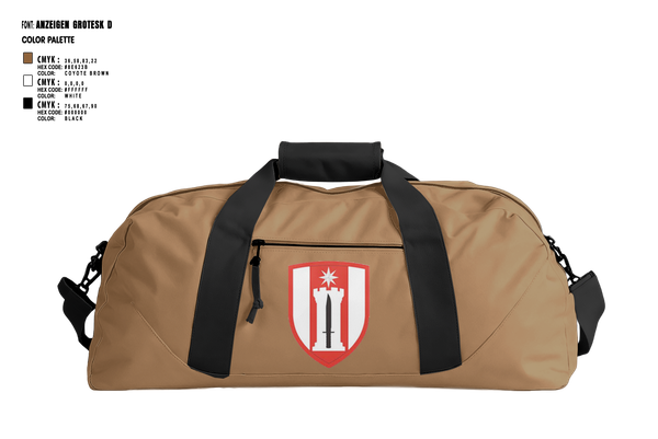 Duffle Bag, 450th / 485th ACPs, Army, Teamtime, Team time, sublimation, custom sports apparel, team uniforms, spirit wear, spiritwear, sports uniforms, custom shirts, team store, custom team store, fundraiser sports, apparel fundraiser