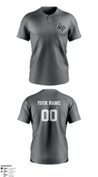 Two Button Softball Jersey, Winn Maverick Softball, Softball, Teamtime, Team time, sublimation, custom sports apparel, team uniforms, spirit wear, spiritwear, sports uniforms, custom shirts, team store, custom team store, fundraiser sports, apparel fundraiser
