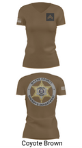 Wayne County Sheriff’s Department 8145507 Women's Short Sleeve V-neck Shirt - 8