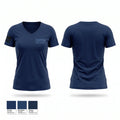 Edison Firefighters 76292056 Women's Short Sleeve V-neck Shirt - 1