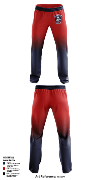 Sweatpants, American Bulldogs, Softball, Teamtime, Team time, sublimation, custom sports apparel, team uniforms, spirit wear, spiritwear, sports uniforms, custom shirts, team store, custom team store, fundraiser sports, apparel fundraiser