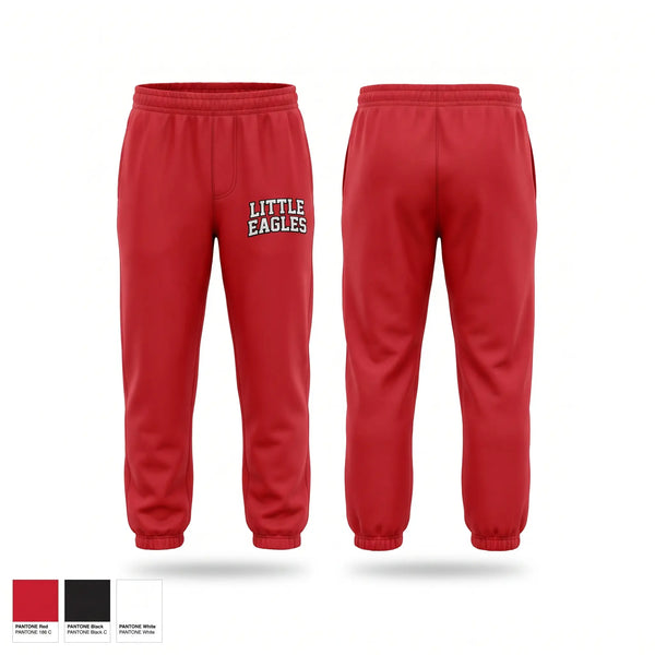Sweatpants, Little Eagles, Wrestling, Teamtime, Team time, sublimation, custom sports apparel, team uniforms, spirit wear, spiritwear, sports uniforms, custom shirts, team store, custom team store, fundraiser sports, apparel fundraiser