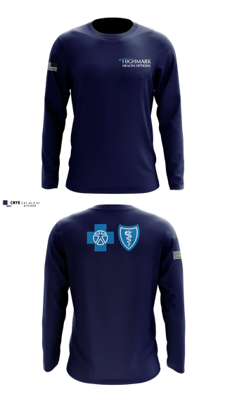 Long Sleeve Performance Shirt, Highmark Health Options, Police, Teamtime, Team time, sublimation, custom sports apparel, team uniforms, spirit wear, spiritwear, sports uniforms, custom shirts, team store, custom team store, fundraiser sports, apparel fundraiser