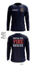 Central Bell County Fire Rescue  Long Sleeve Performance Shirt - 2